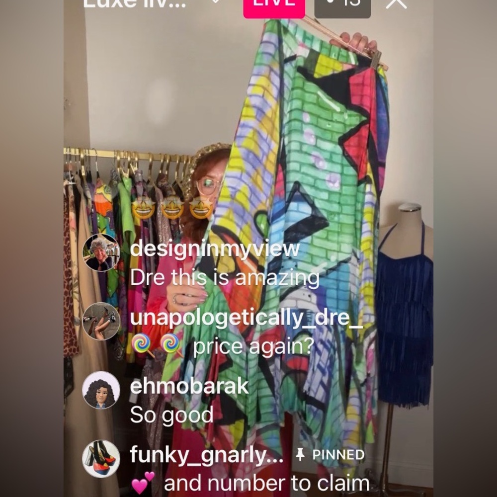 ISO Nicole Miller Silk Skirt